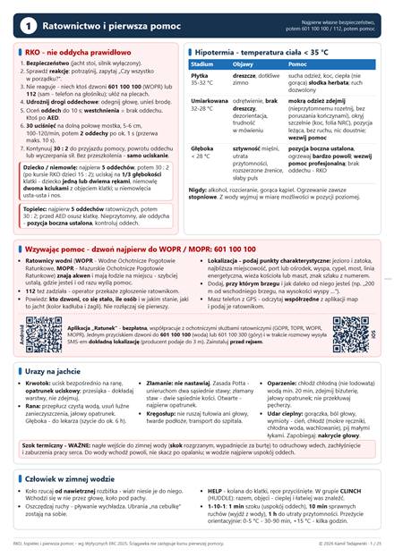 Strona 2: Ratownictwo i pierwsza pomoc